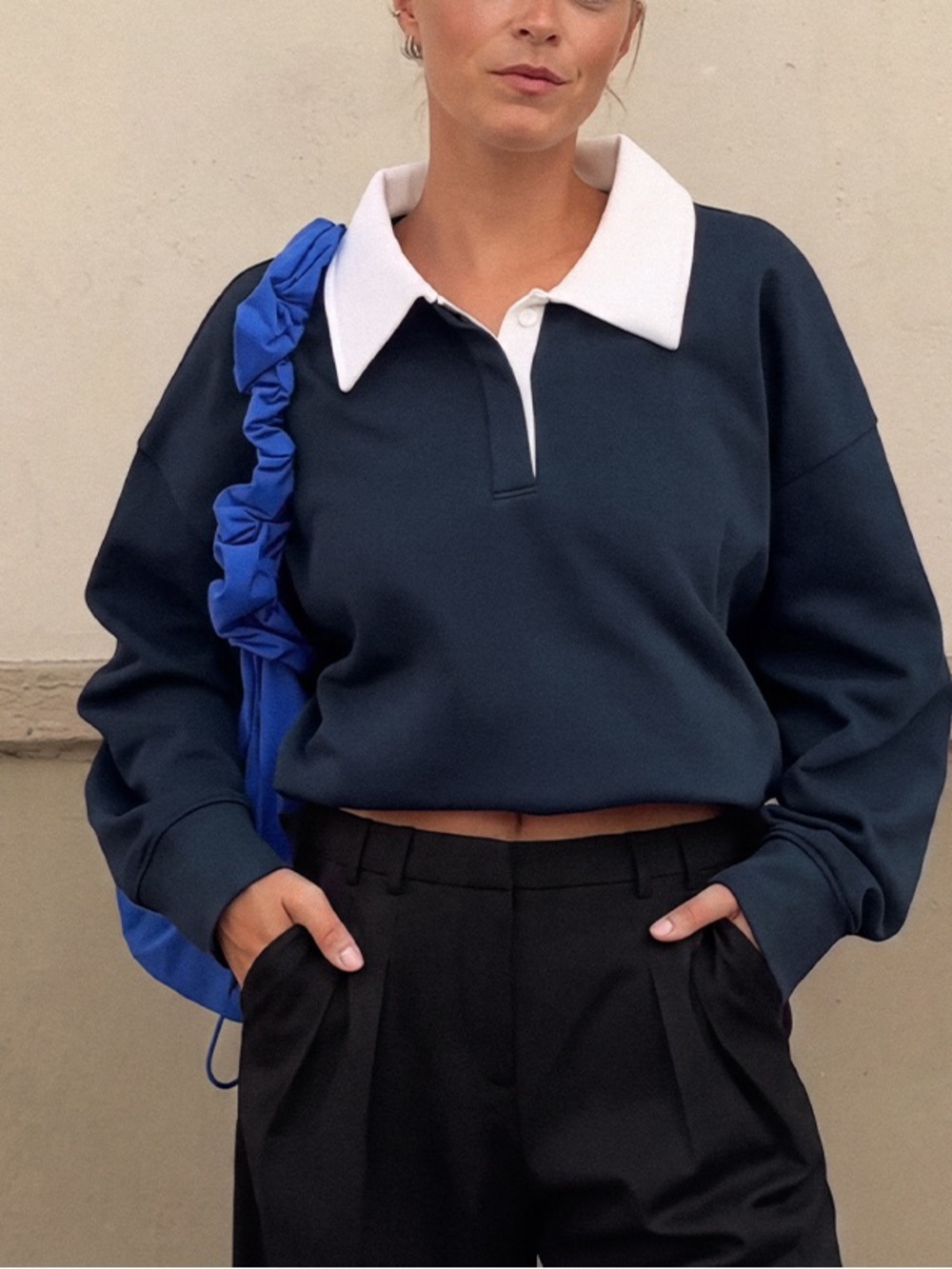 LILYSILK Silkerry® Polo Sweatshirt - Picture 14 of 15